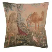 Cheval Drape I Decorative Tapestry Pillow