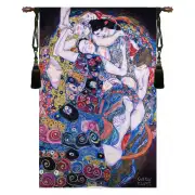 Virgin by Klimt European Tapestry Wall Hanging