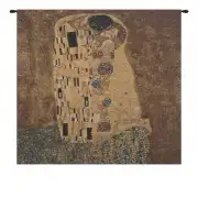 Kissed by Klimt European Tapestry Wall Hanging