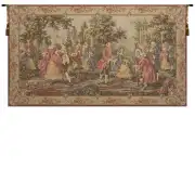 Society in the Park Right Belgian Wall Tapestry