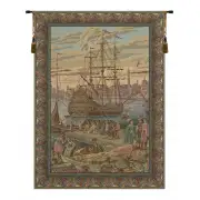 The Galleon I Italian Wall Tapestry