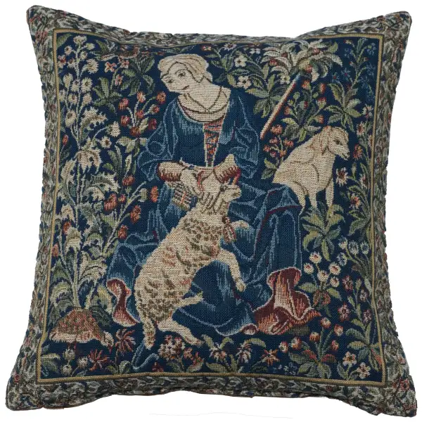 Shearing of the Sheep III Belgian Sofa Pillow Cover