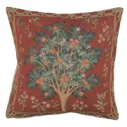 Orange Tree Large French Couch Cushion