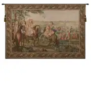 La Prise De Lille I French Wall Tapestry - 118 in. x 78 in. wool/cotton/other by Charlotte Home Furnishings