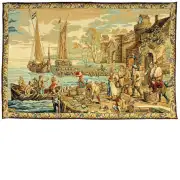 LArrivee Au Port French Tapestry