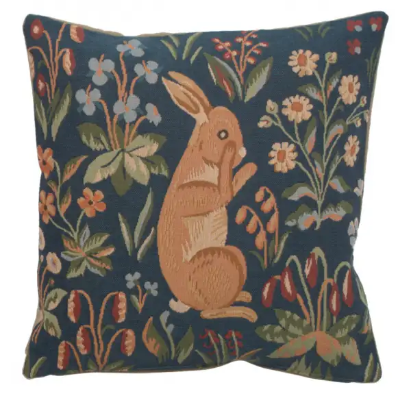 Medieval Rabbit Upright Cushion - 19 in. x 19 in. Cotton by Charlotte Home Furnishings