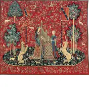 Dame A L'Orgue Organ French Tapestry