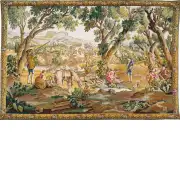 Halte Des Chasseurs French Tapestry Wall Hanging