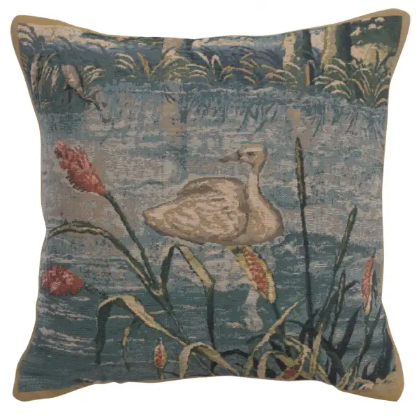 Wawel Forest left Belgian Tapestry Cushion