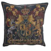 Stuart Crest II Belgian Couch Pillow