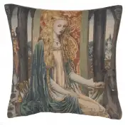 Lady 1 Decorative Tapestry Pillow