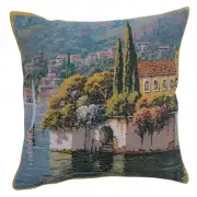 Varenna Reflections Village Left Belgian Couch Pillow