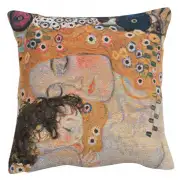 Mother and Child 1 Belgian Tapestry Cushion