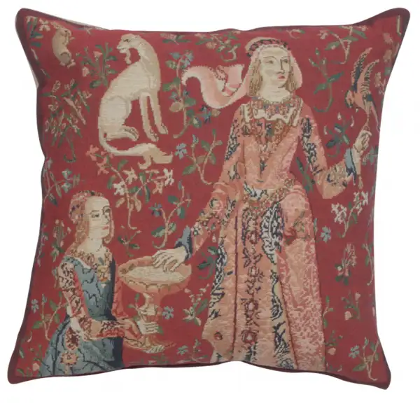 Licorne Gout Belgian Tapestry Cushion