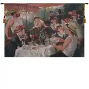 Luncheon of Boating Party Belgian Tapestry Wall Hanging