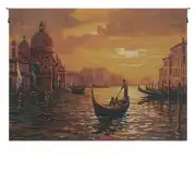 Santa Maria Sunset Belgian Wall Tapestry