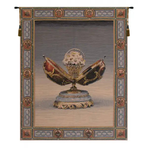 Spring Flower - Russian Jewel II Belgian Tapestry Wall Hanging