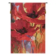 Bright New Day Belgian Tapestry Wall Hanging - 36 in. x 54 in. Cotton/Treveria/Wool by Simon Bull