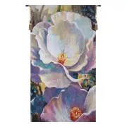 Morning Song I Belgian Tapestry Wall Hanging - 36 in. x 64 in. Cotton/Treveria/Wool by Simon Bull