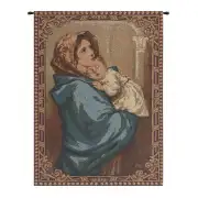 Madonna Ferruzzi II European Tapestries - 11 in. x 17 in. Cotton/viscose/goldthreadembellishments by Roberto Ferruzzi