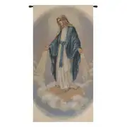 Miraculous Madonna European Tapestries - 22 in. x 43 in. Cotton/viscose/goldthreadembellishments by Alberto Passini