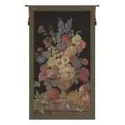 Floral Bouquet Thoughts II Italian Wall Tapestry