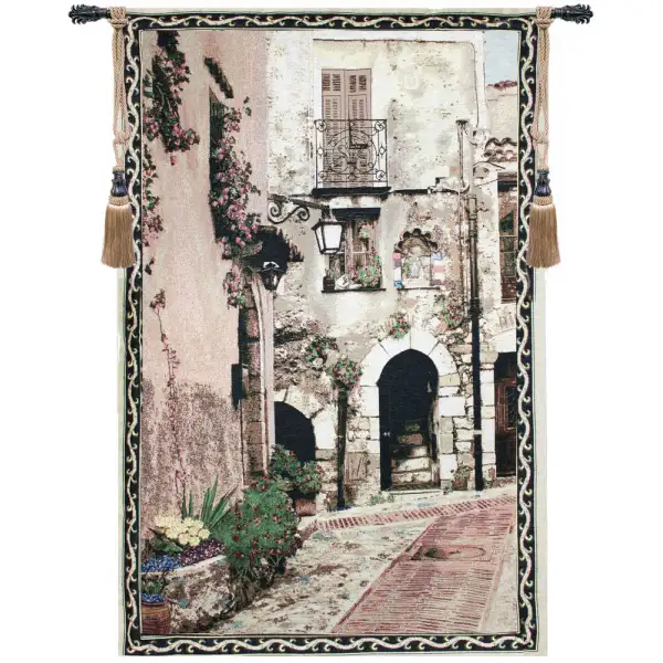 Cat In A Window I Fine Art Tapestry