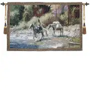 A Good Crossing II Fine Art Tapestry