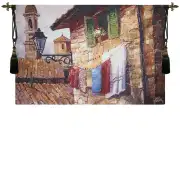 Laundry Day Fine Art Tapestry