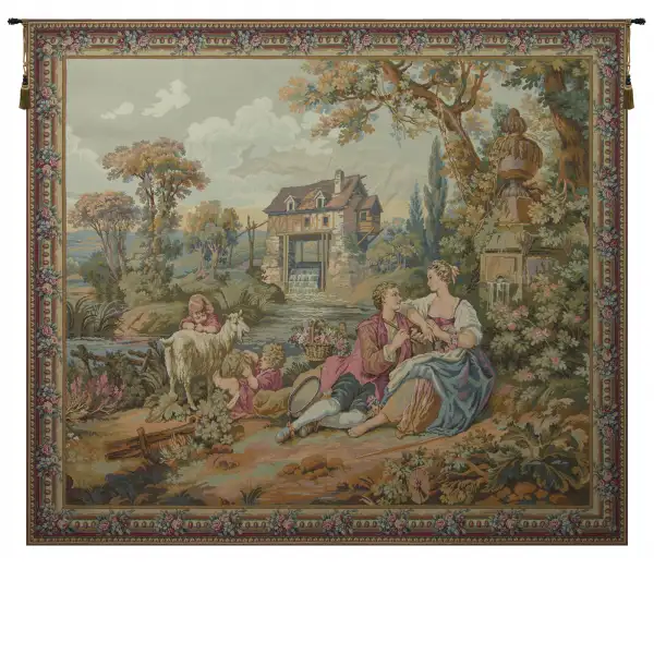 Repos Fontaine Rest Fountain II French Tapestry