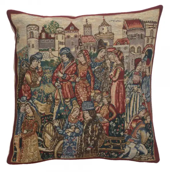 Winemerchants II Belgian Cushion Cover