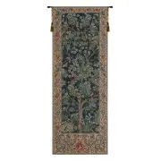 The Tree Of Life Portiere Belgian Tapestry - 24 in. x 70 in. Cotton/Viscose/Polyester by William Morris