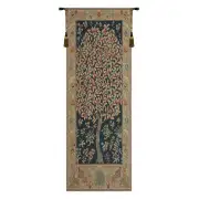 The Pastel Tree Portiere Belgian Tapestry