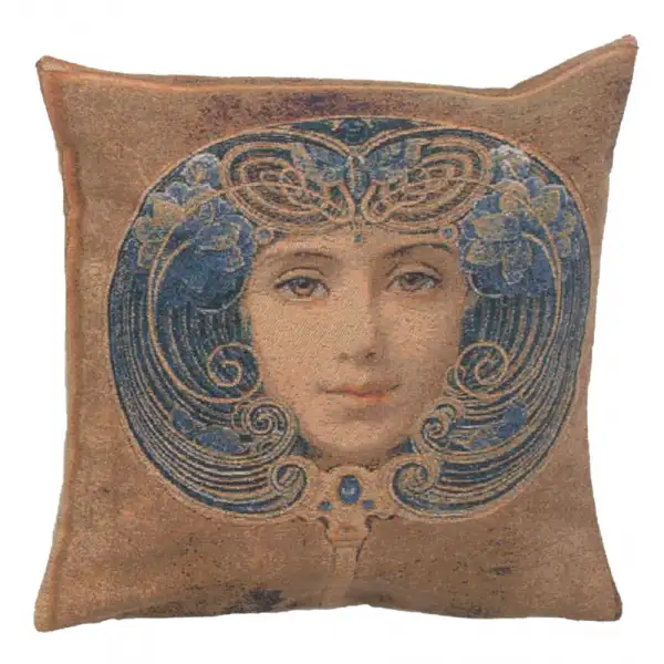 Nouveau Tresses Decorative Floor Pillow Cushion Cover