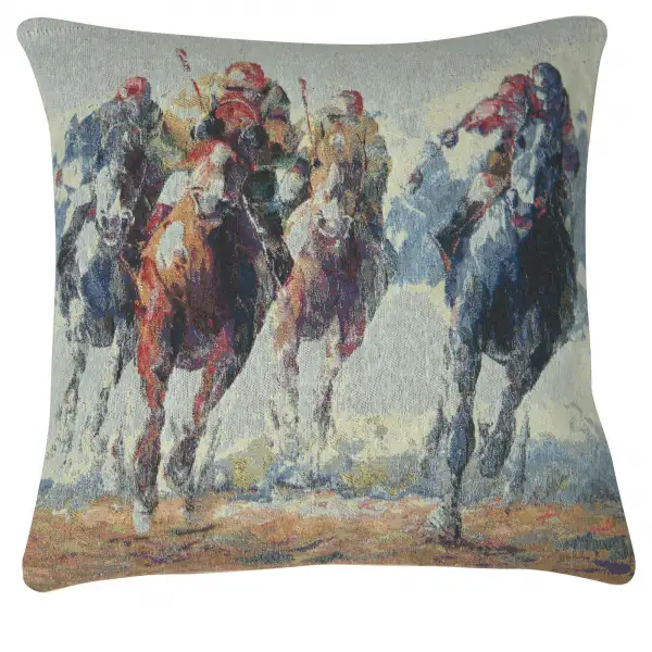 Jockeys Decorative Floor Pillow Cushion Cover