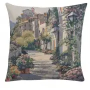 Streetlight in Ivy Decorative Floor Pillow Cushion Cover