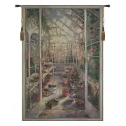 Greenhouse Retreat Wall Tapestry