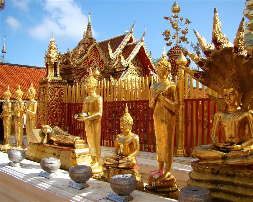 Chiang Mai City and Temples+Wat Doi Suthep