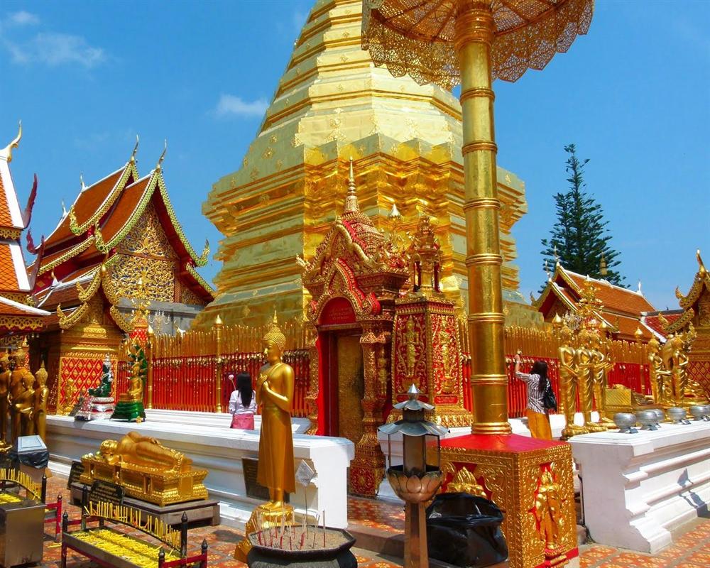 Chiang Mai City and Temples+Wat Doi Suthep