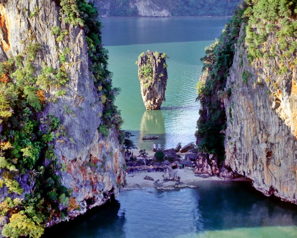 James Bond Island and Sea Cave Canoe  Thailand Phang Nga Water Activity