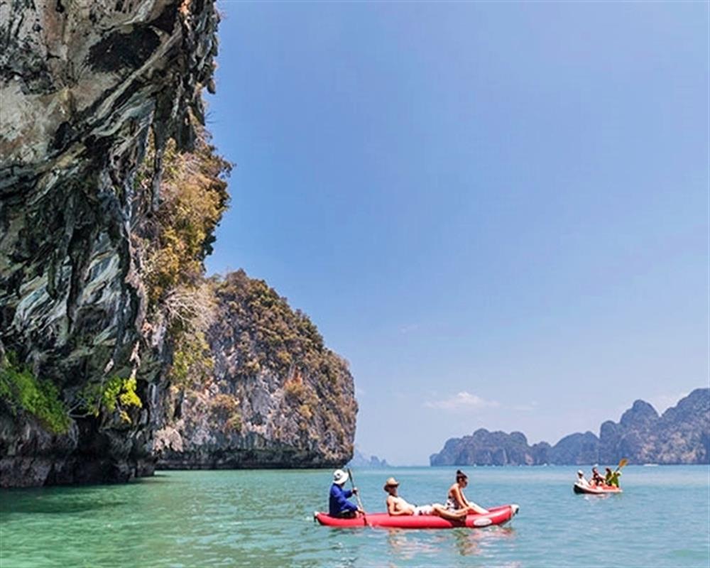 James Bond Island and Sea Cave Canoe from Khaolak | Thailand Phang Nga ...