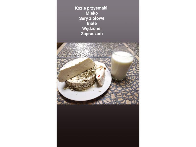 Kozie przysmaki : mleko, sery