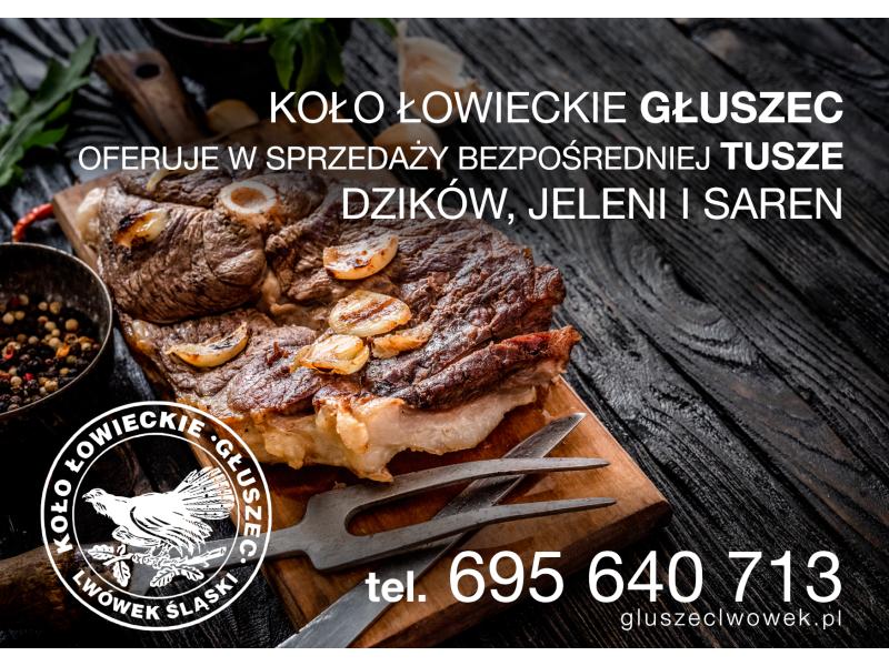 Dziczyzna - tusza sarny