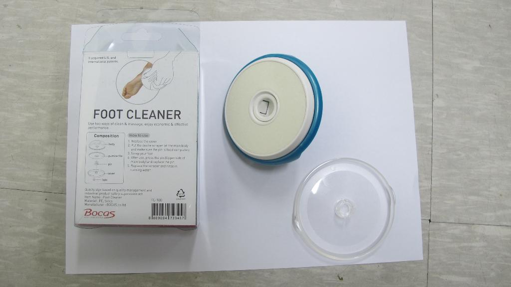 Abrasive powder on a base of plastics; FOOT CLEANER; FC-100; R.KOREA