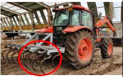 Cultivator tines; S-Tine
