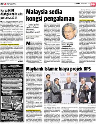 Maybank Islamic biaya projek BPS  KLiK