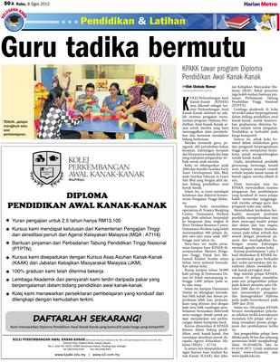 Guru tadika bermutu  KLiK