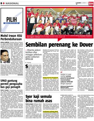 Sembilan perenang ke Dover  KLiK