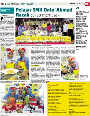 Pelajar Smk Dato Ahmad Razali Cekap Memasak Klik