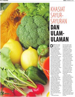 Khasiat Sayur Sayuran Dan Ulam Ulaman Klik